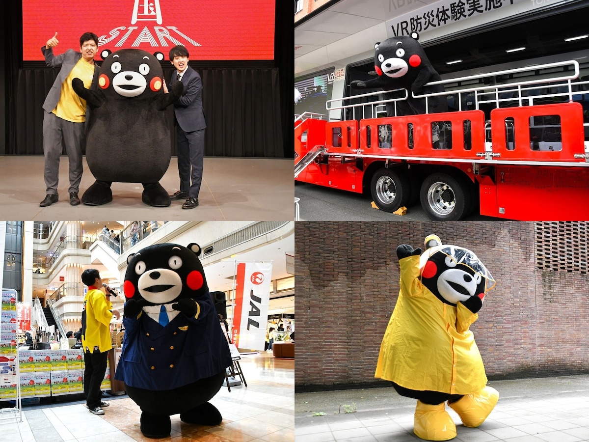 5月のくまモン、何していたの? ©2010熊本県くまモン