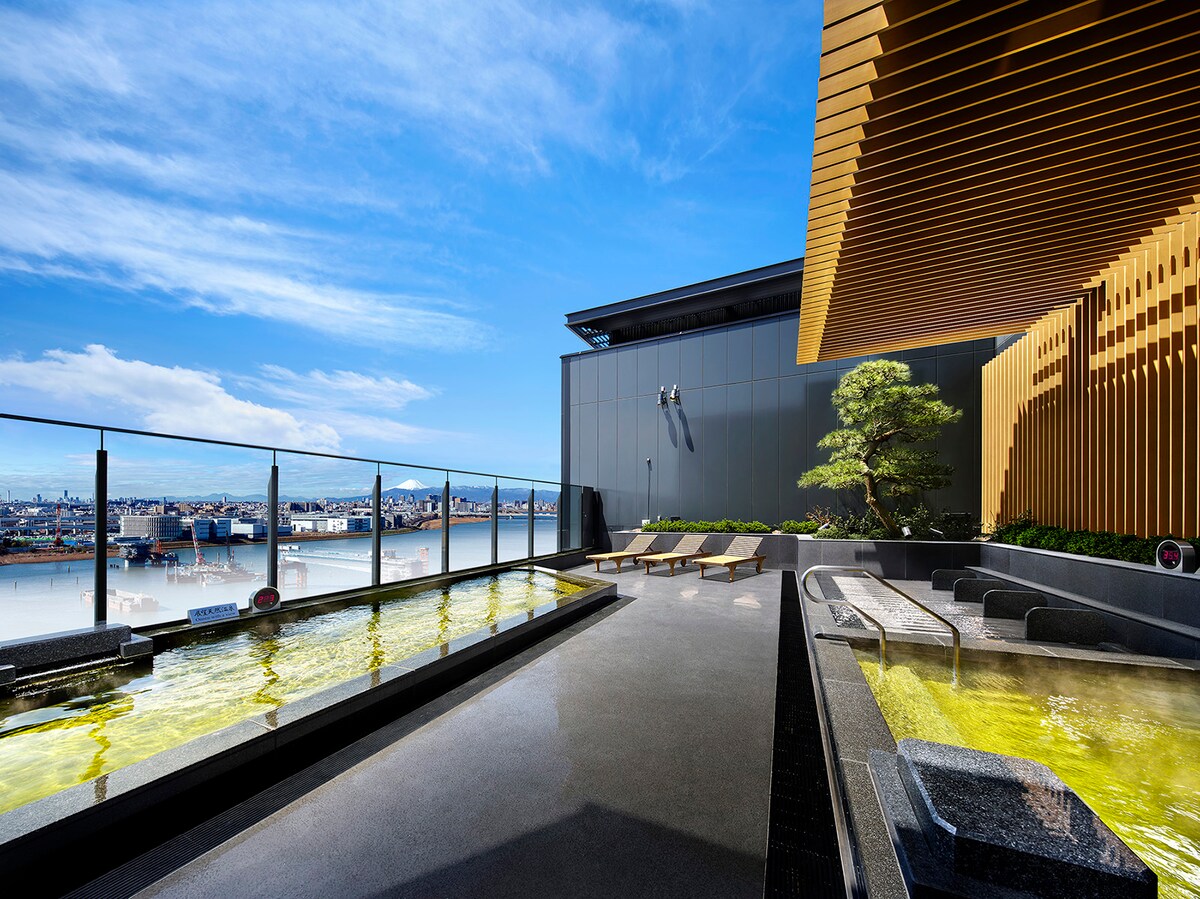 泉天空の湯 羽田空港」