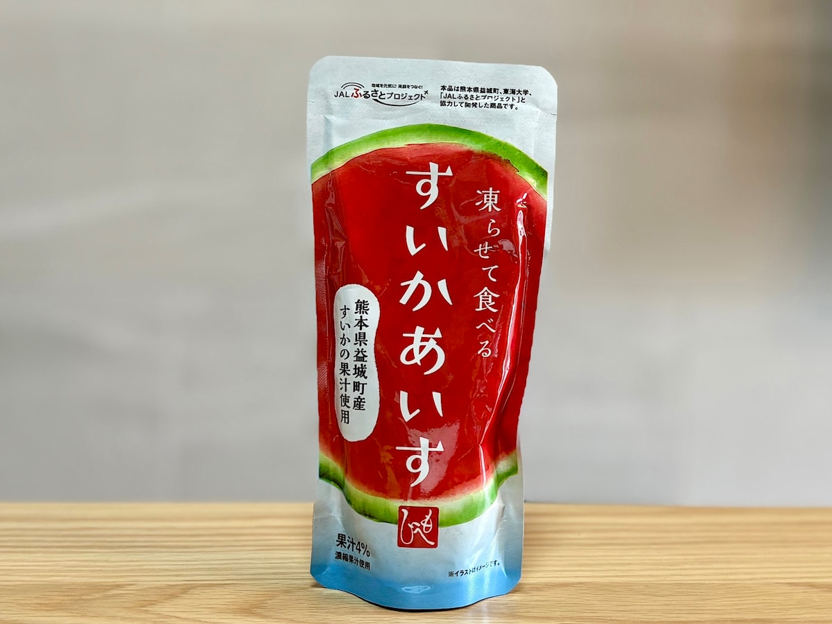 「凍らせて食べる すいかあいす 100g」 170円（税込）