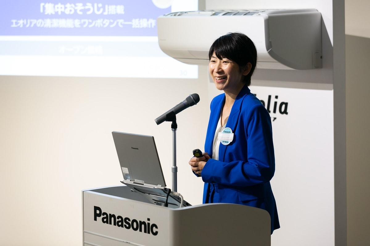 パナソニック エアーマイスター 福田風子さん