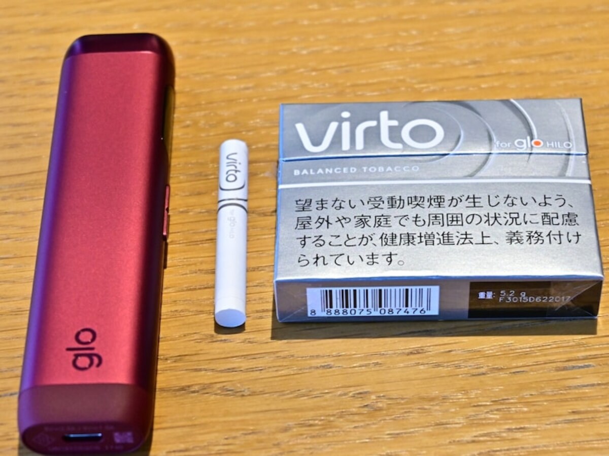 glo Hiloとvirto