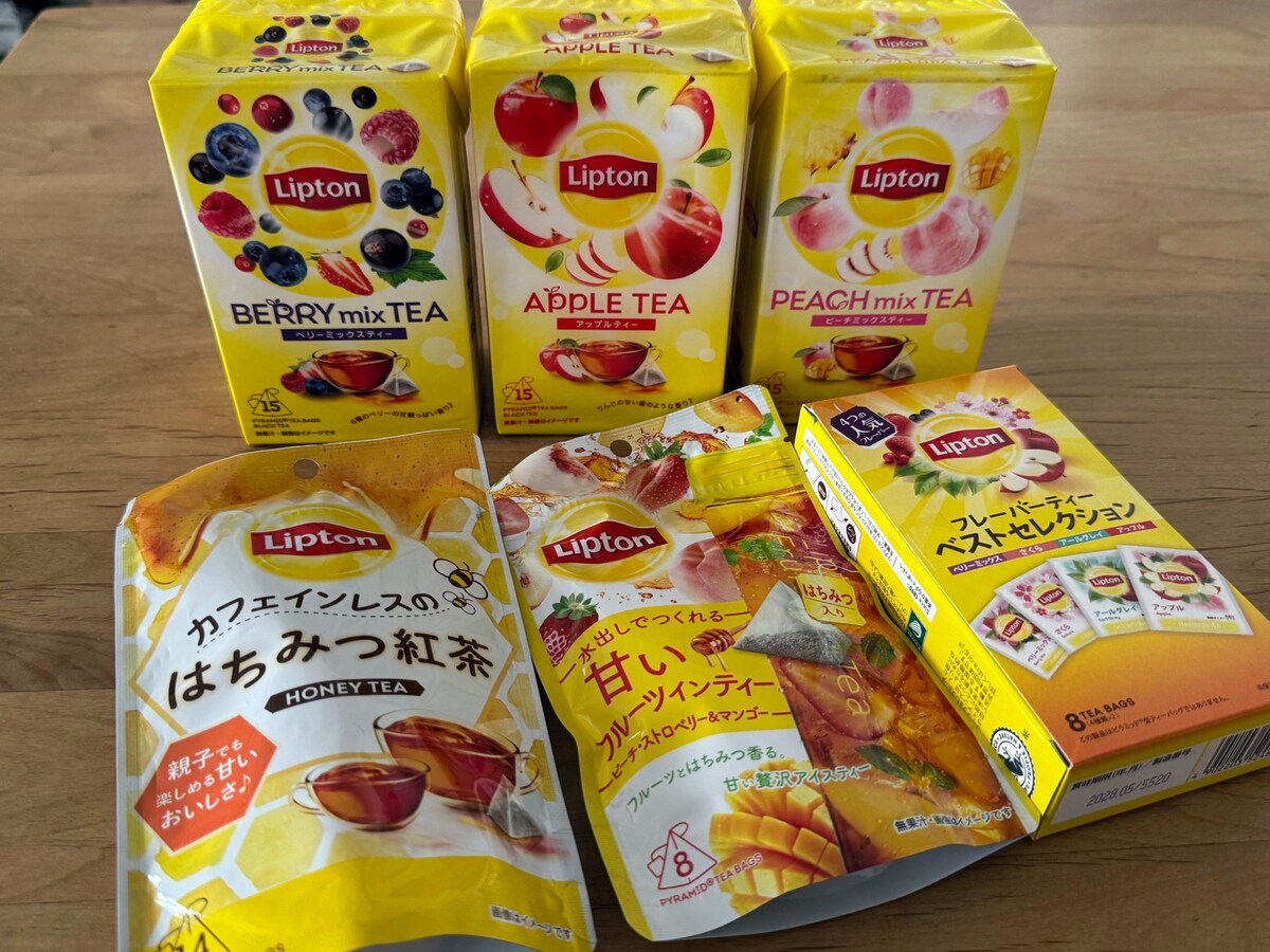 筆者は無糖のフレーバーティーが好みでした。みなさんのお好みは？