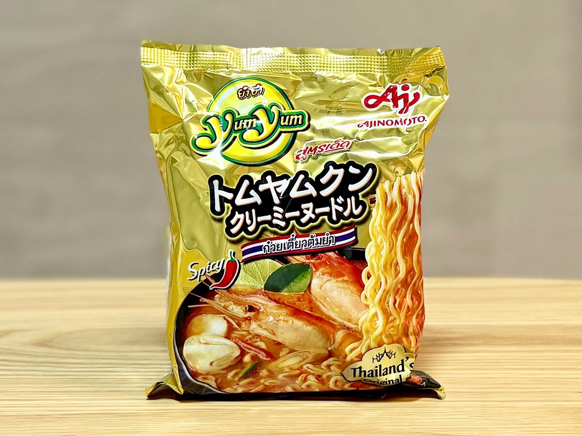 「Yum Yum」トムヤムクンクリーミーヌードル 98g（1食）