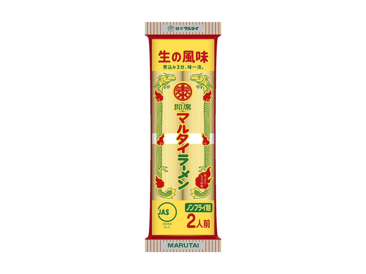 1位は「即席マルタイラーメン 164g」 ※画像：マルタイ 公式Webサイト