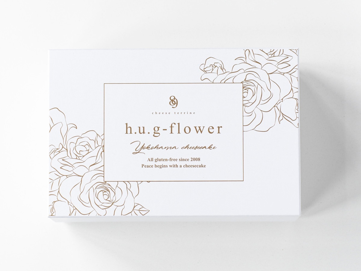 h.u.g-flower YOKOHAMA「ヨコハマチーズケーキ」（6個入ギフトセット 税込4600円）