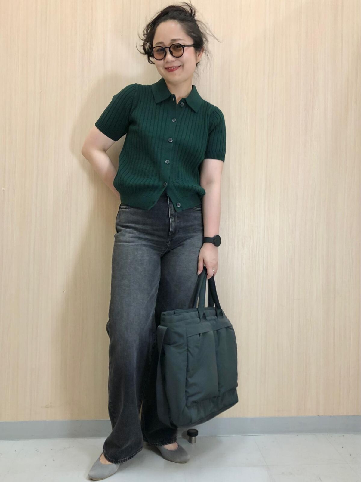 ワンツーコーデもよりきれい見えします　出典：StyleHint