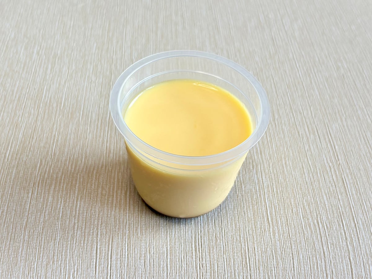 「契約農場たまごのプリン」 129円（税込）