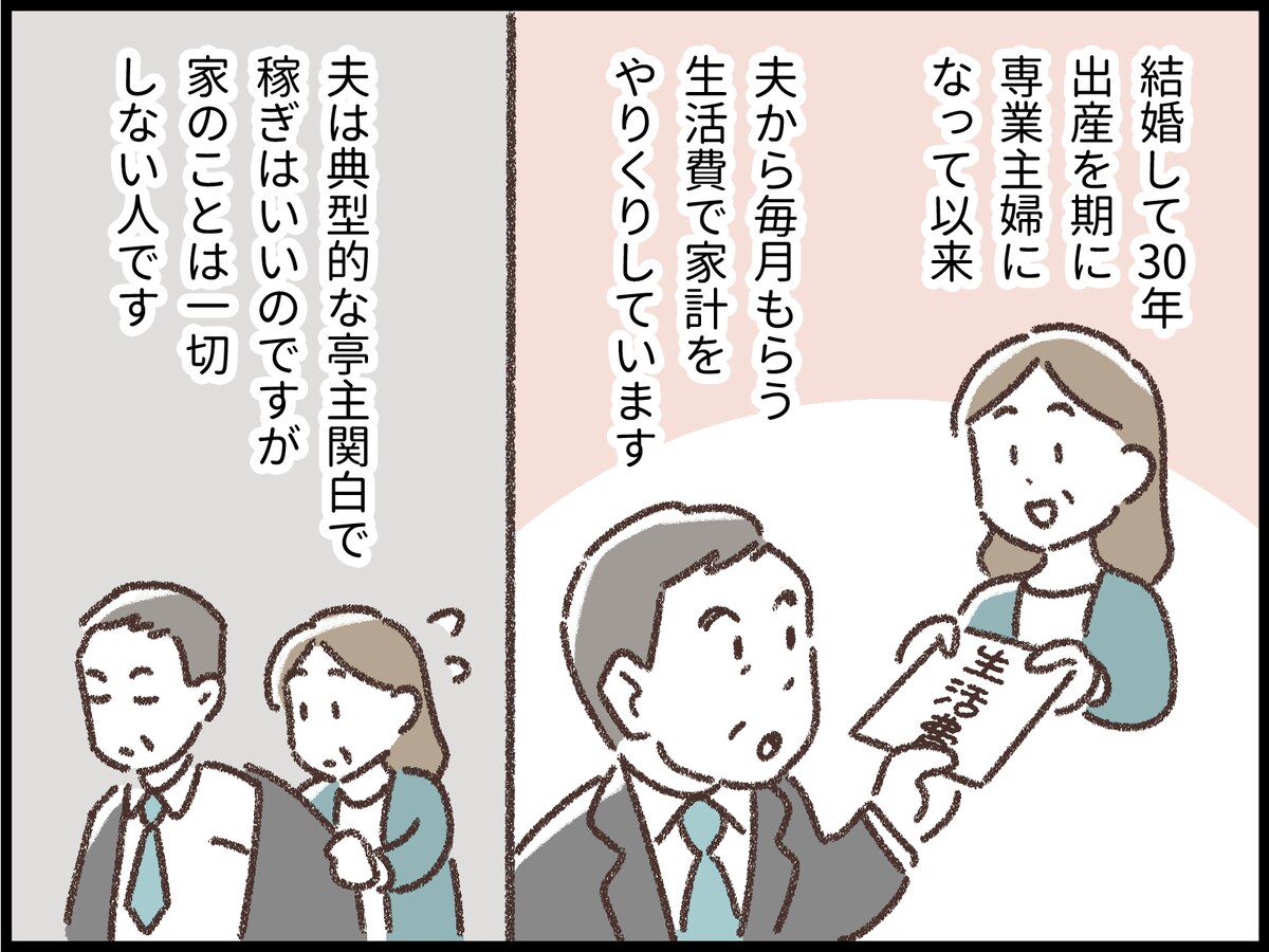 同居介護が嫌なら離婚だと言われて