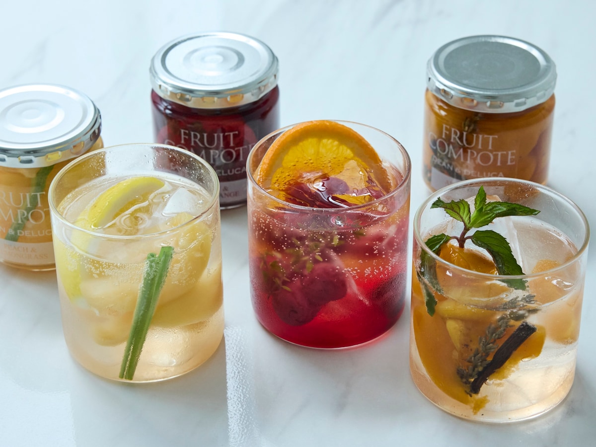 炭酸水で割れば、大人のフルーツソーダに　※画像提供／DEAN & DELUCA
