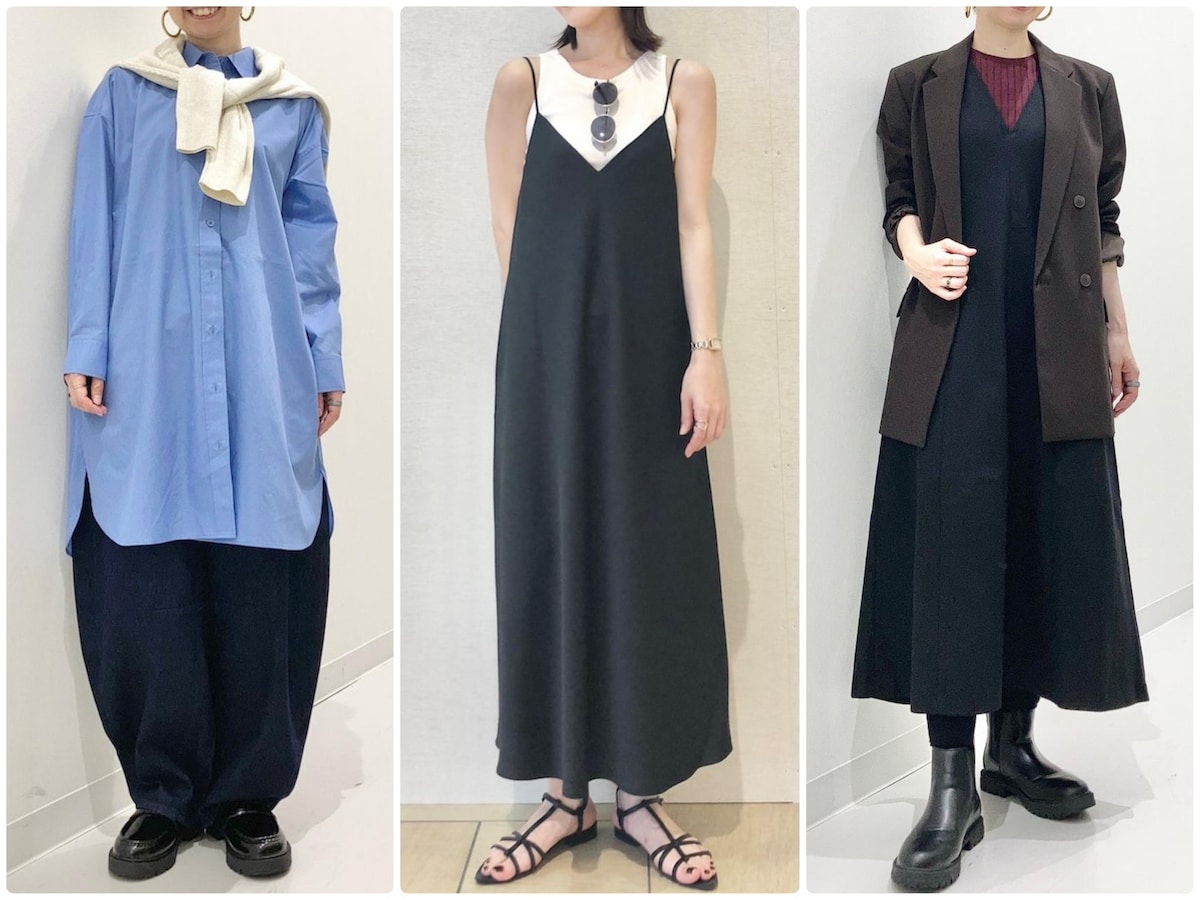 すべて3990円！ ユニクロで買いたい優秀ワンピースはこの3つ