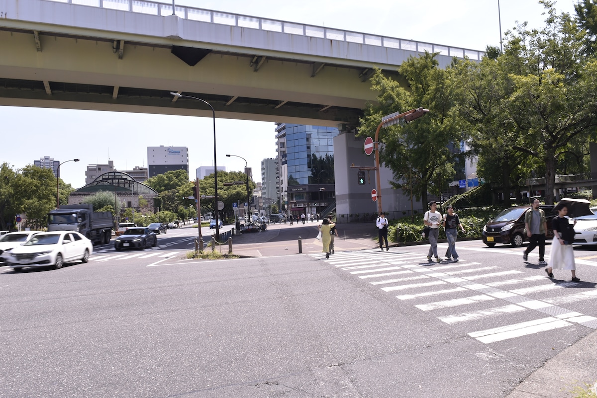 名古屋走り､100ｍ道路､若宮大通