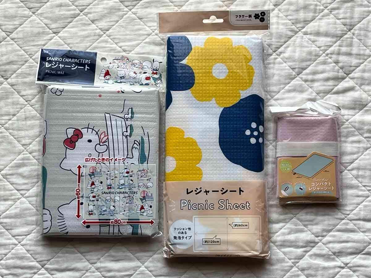 キャンドゥの「レジャーシート」で、ピクニックや遠足を楽しもう
