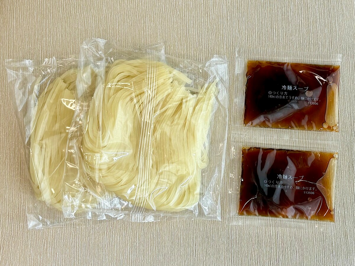 約5分で盛岡冷麺が作れます！ 忙しい日のランチに最適です