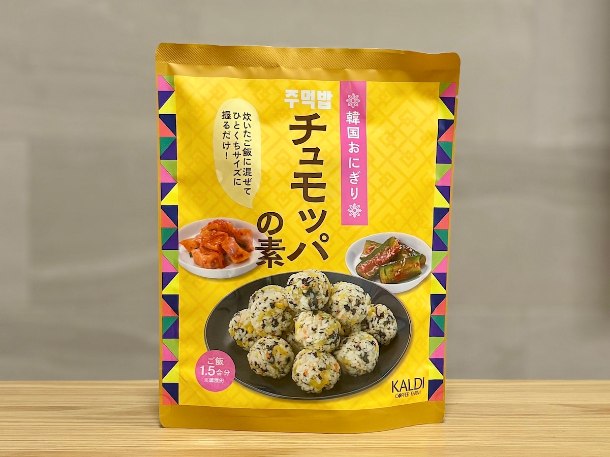 「チュモッパの素（韓国おにぎり）85g」518円（税込）