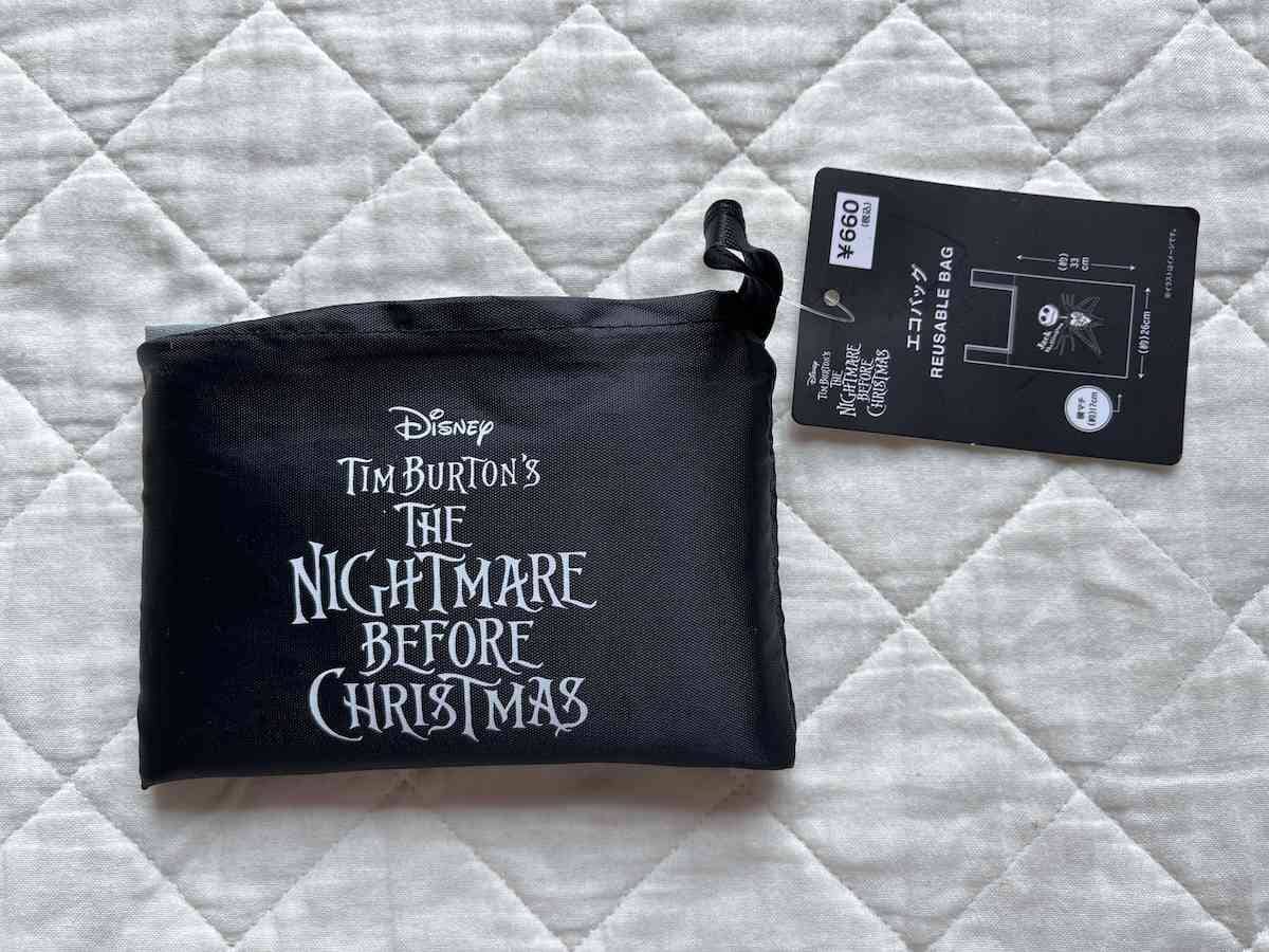 キャンドゥの「ディズニー／エコバッグ　ナイトメアー・ビフォア・クリスマス」