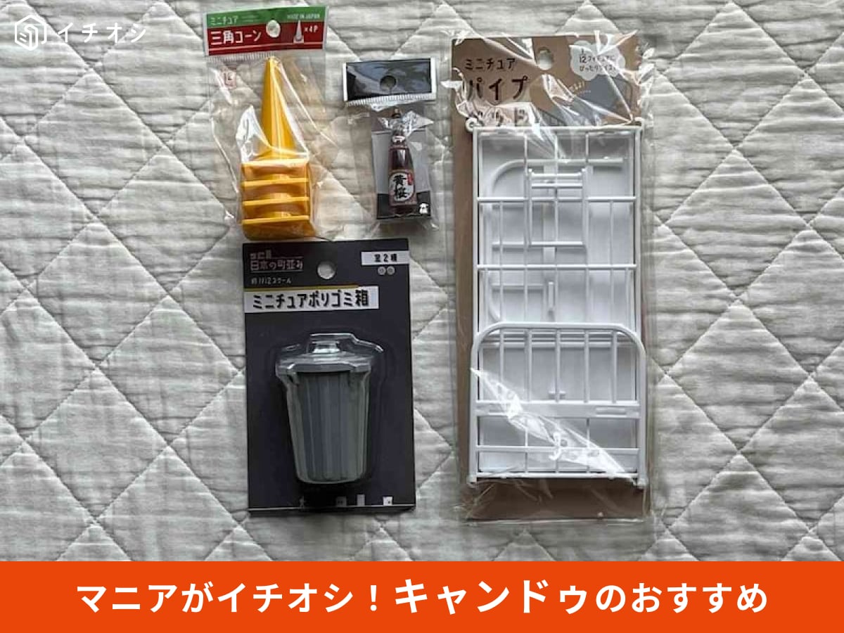 キャンドゥの「ミニチュア」のおすすめを厳選!