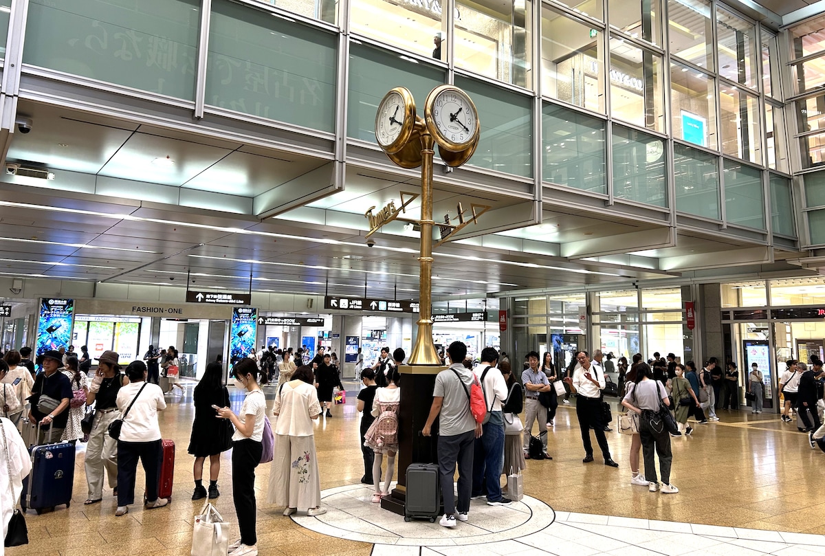 名古屋駅、名駅、迷駅、金時計