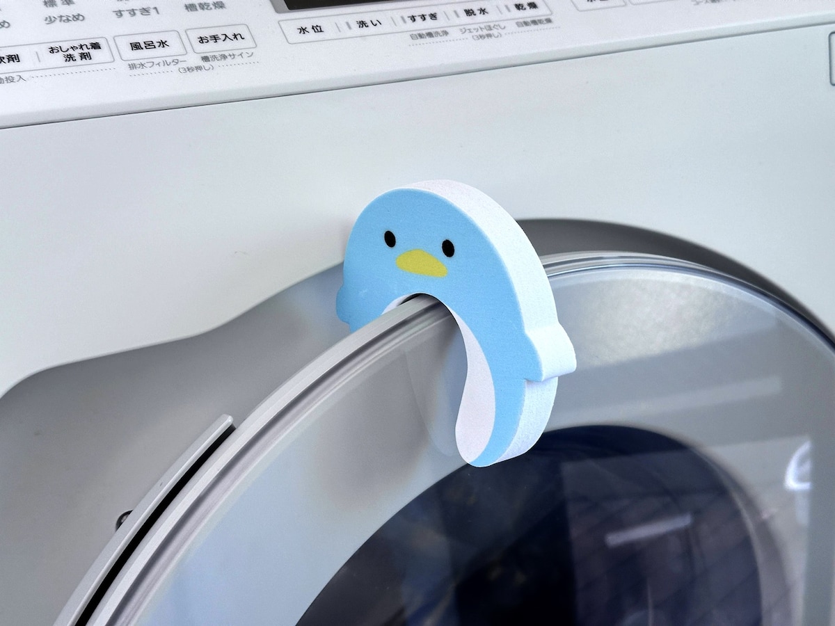 「ドラム式洗濯機ドアストッパー」
