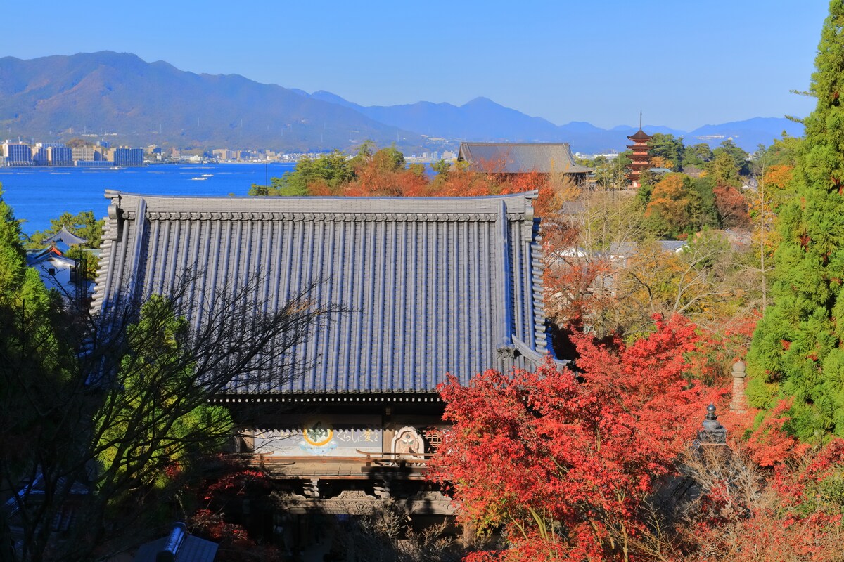 大聖院からの眺望（宮島）の画像