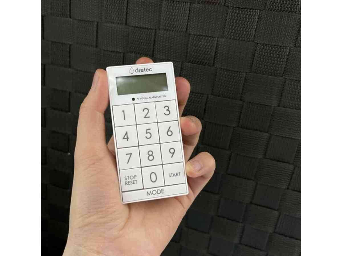 ドリテックのデジタルタイマー「スリムキューブ」