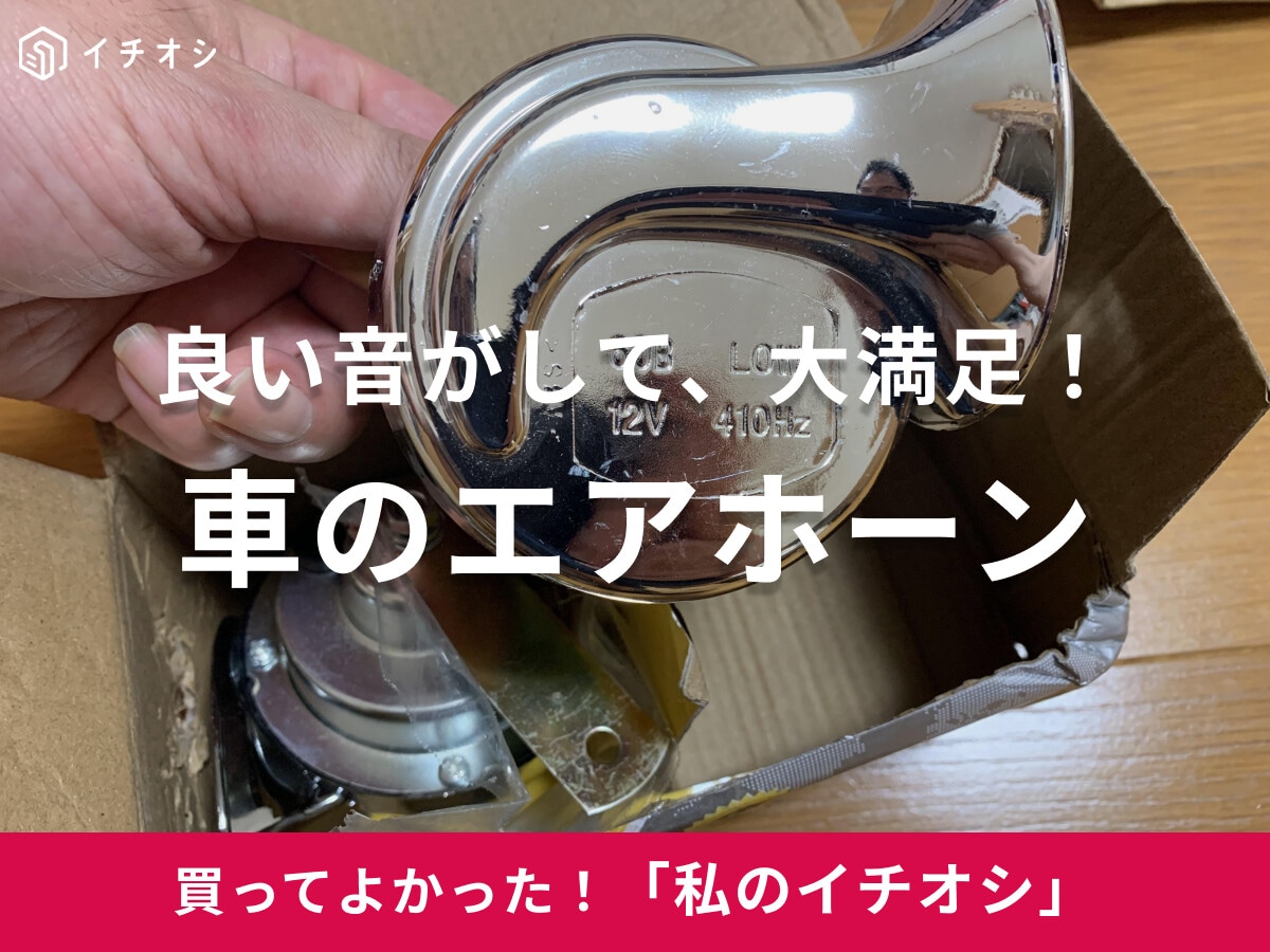 【AliExpress】純正ホーンじゃ満足できない⁉車のエアホーンは「ヨーロピアンサウンドが心地よい！」（40代男性）