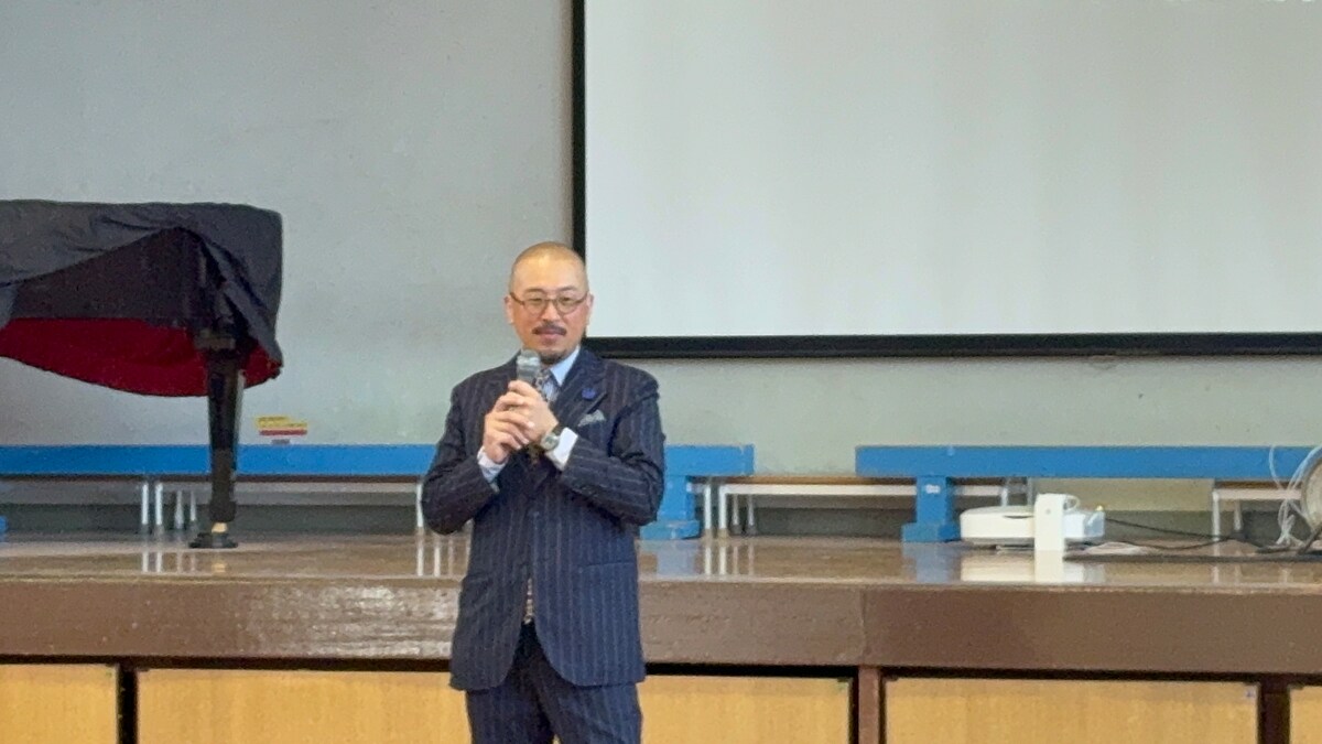 横浜市立三保小学校で行ったキャリア教育の様子