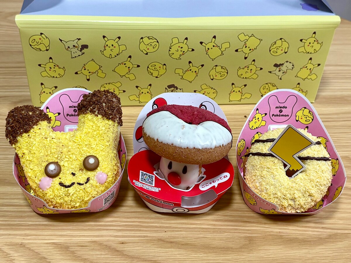 ミスドから新発売！ 注目の「ポケモンドーナツ」3選  
