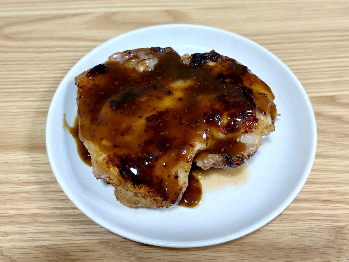 食べる前からハニーマスタードソースならではの、食欲をそそる香り!