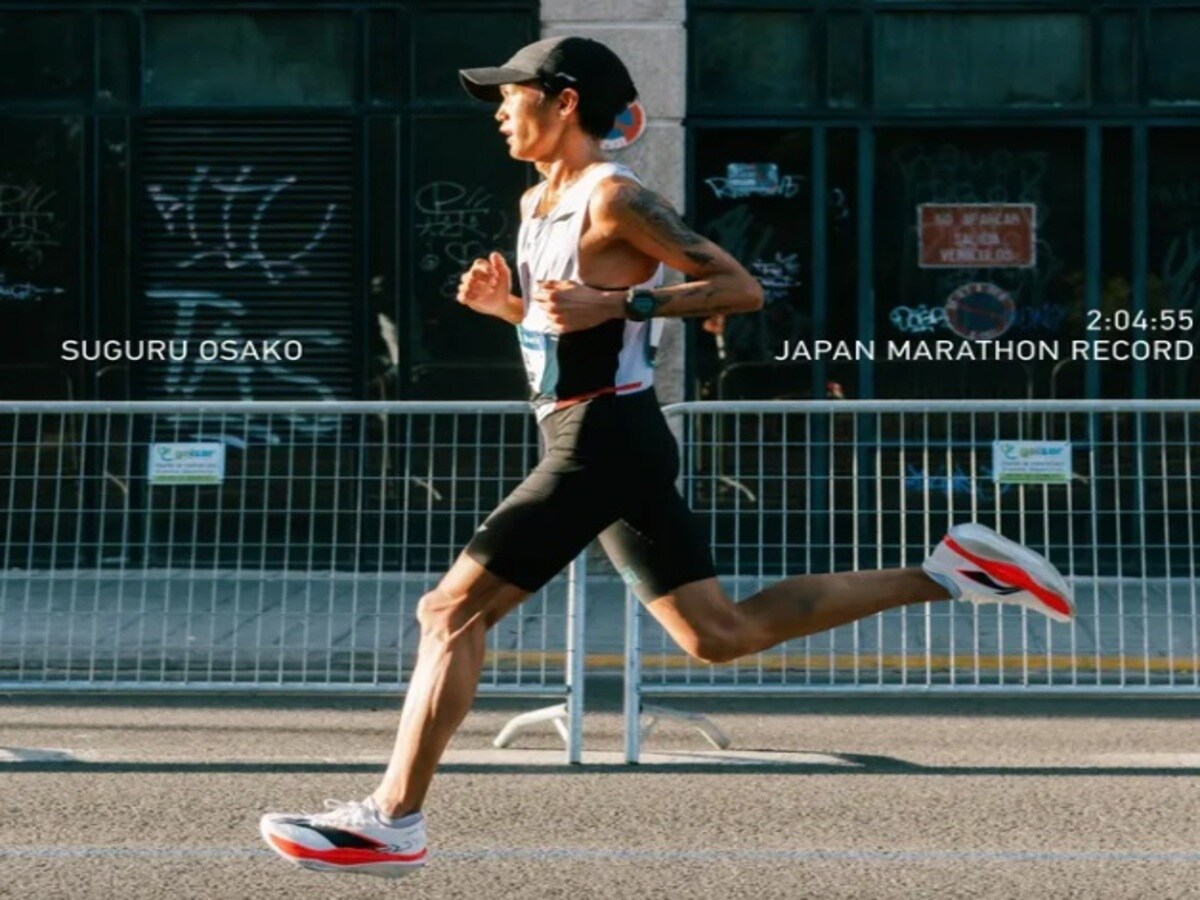 バレンシアマラソンで日本記録を更新した大迫傑選手 ※画像:大迫傑選手 Instagram
