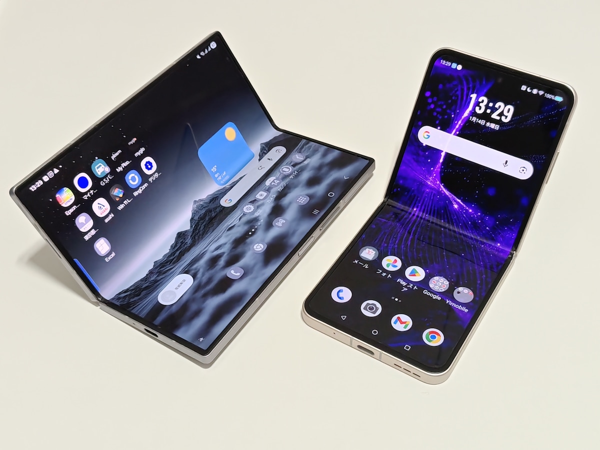 Galaxy Z Fold6、Libero Flip