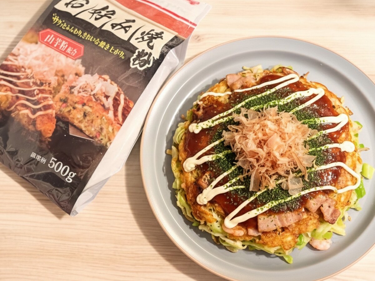 残りがちなお好み焼き粉