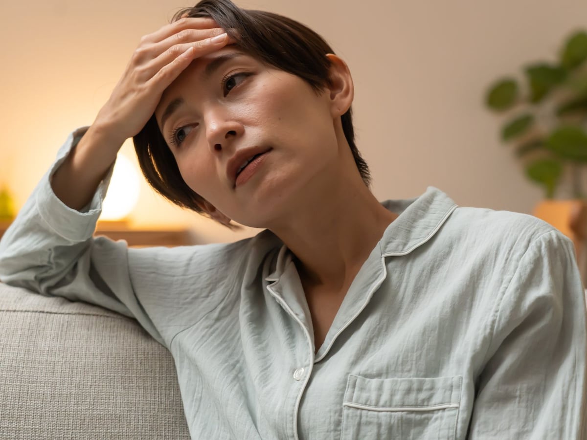 不眠に悩む人