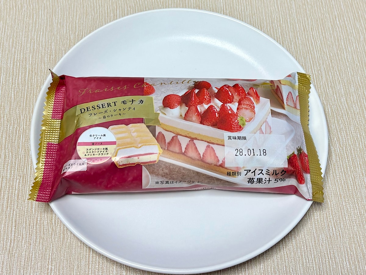 「DESSERTモナカ フレーズ・シャンティ」1個162円（税込）／4個入594円（税込）
