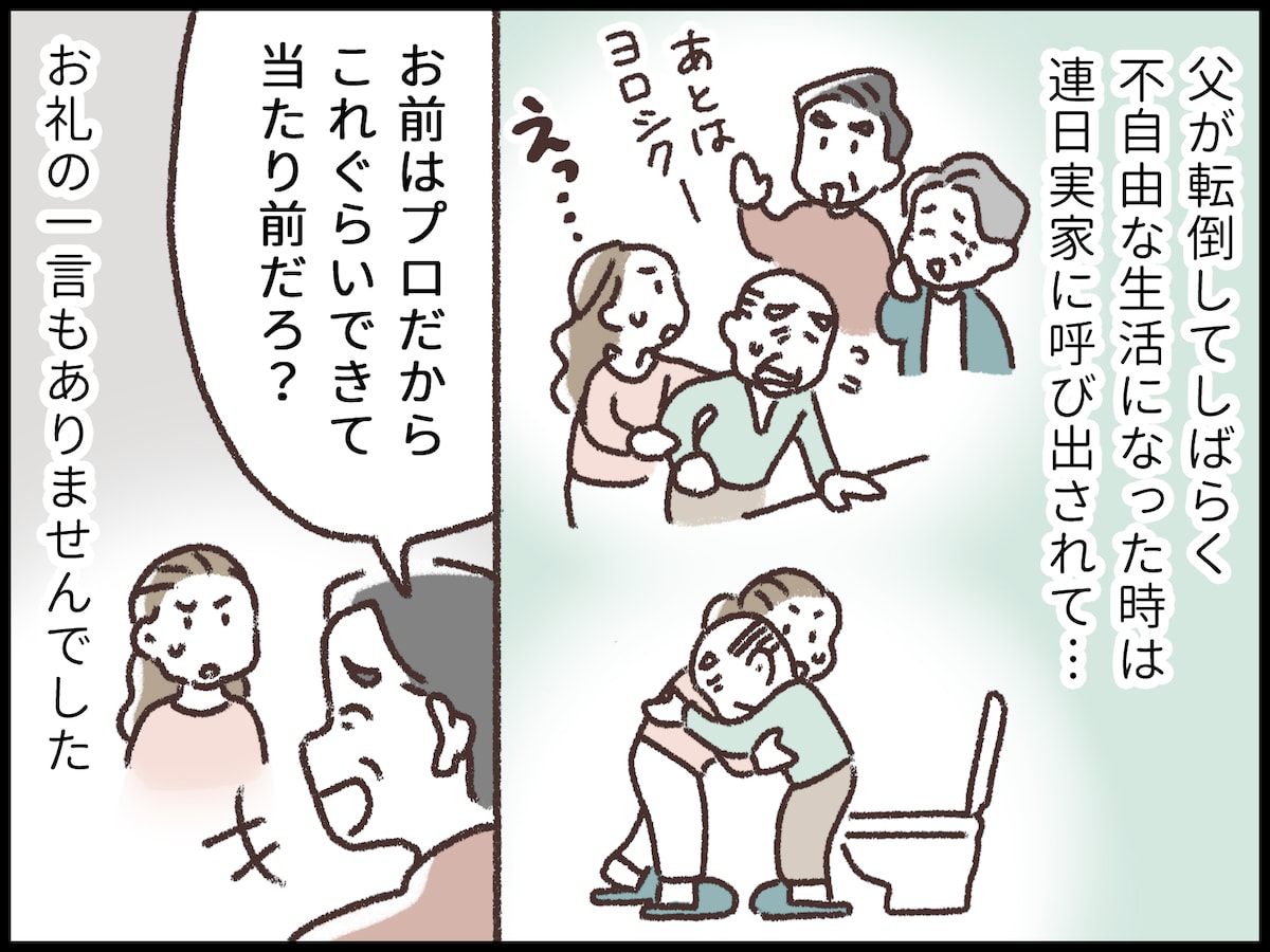 私を“プロだから”とこき使う両親と兄