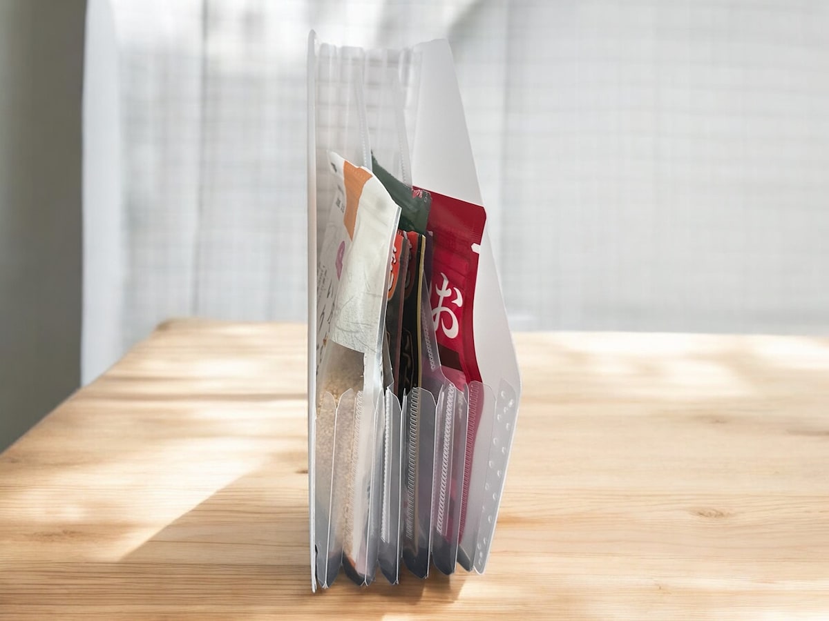 スタンドじゃばらファイル　A5用じゃない使い方