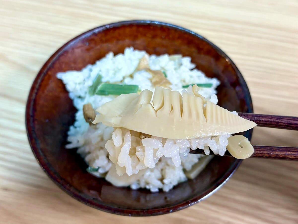 濃過ぎない上品な味わいが◎ たけのこの素材のおいしさを存分に堪能できます 