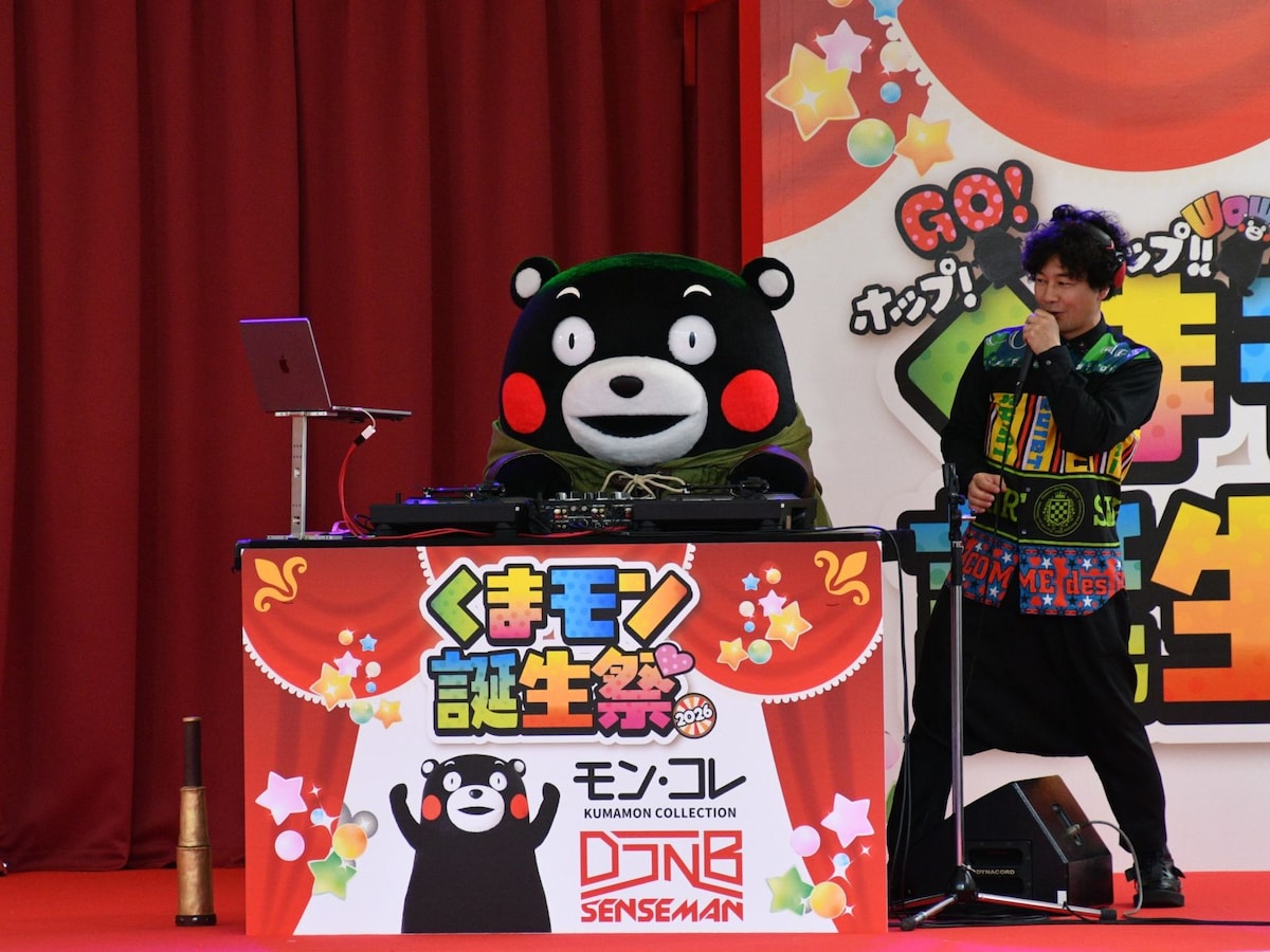 DJブースに突入＝3月14・15日、熊本市