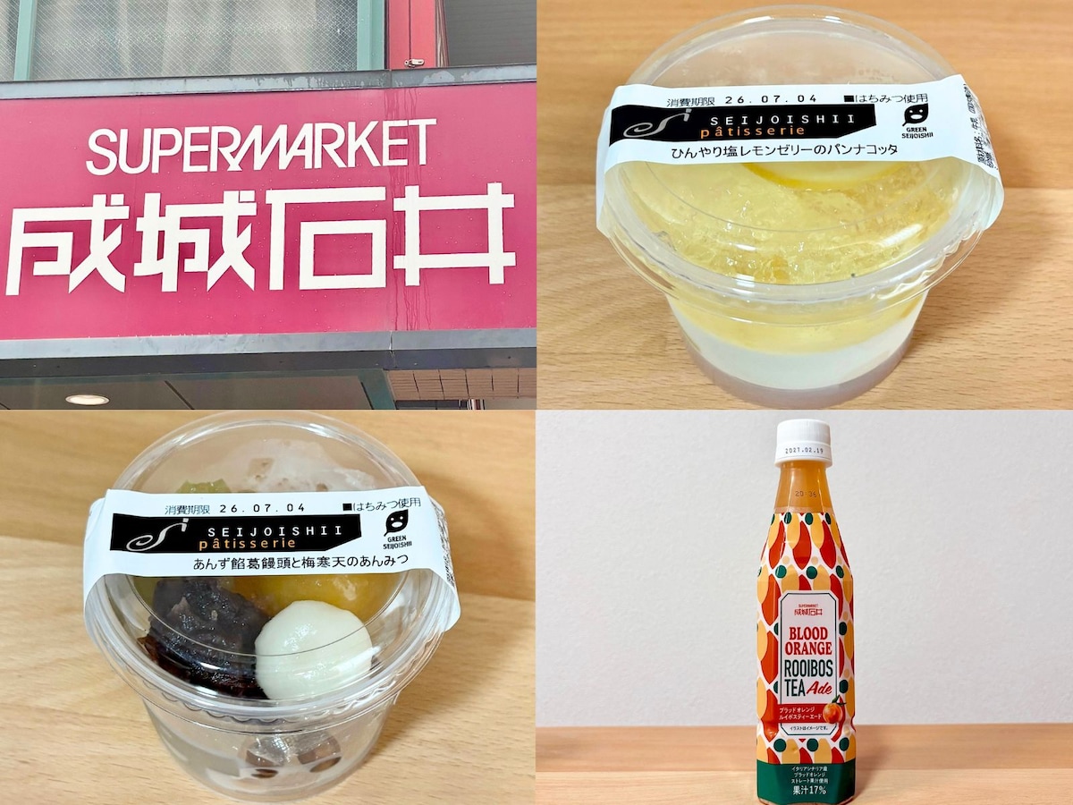 2026年発売の新商品！ 成城石井の「ひんやりスイーツ＆ドリンク」3品をご紹介    