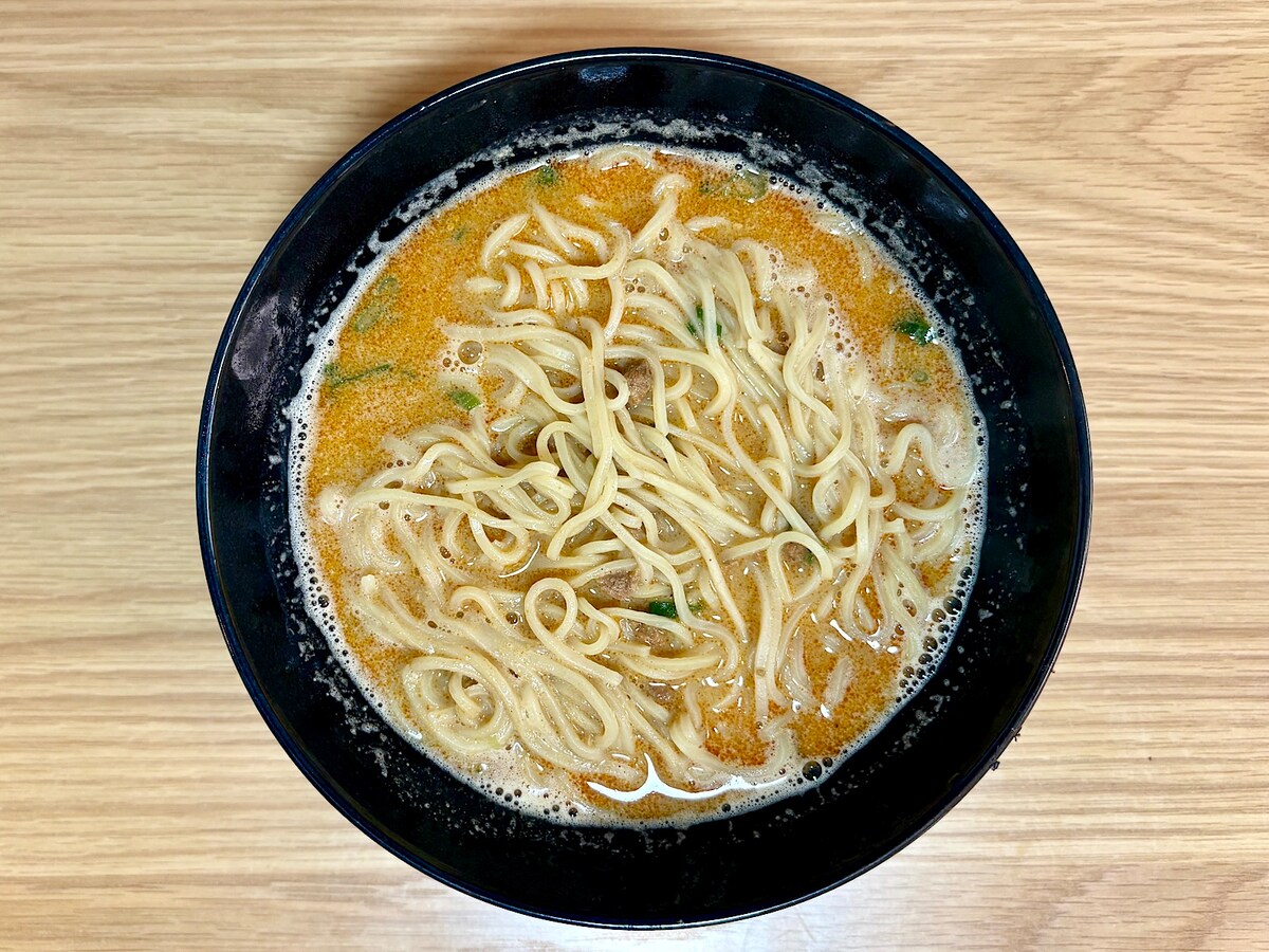 お店クオリティーの担々スープに驚きます！