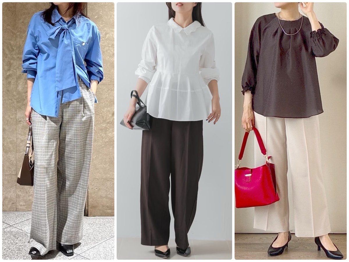 40代女性がこの秋に着たい！トレンドのブラウスコーデ3選