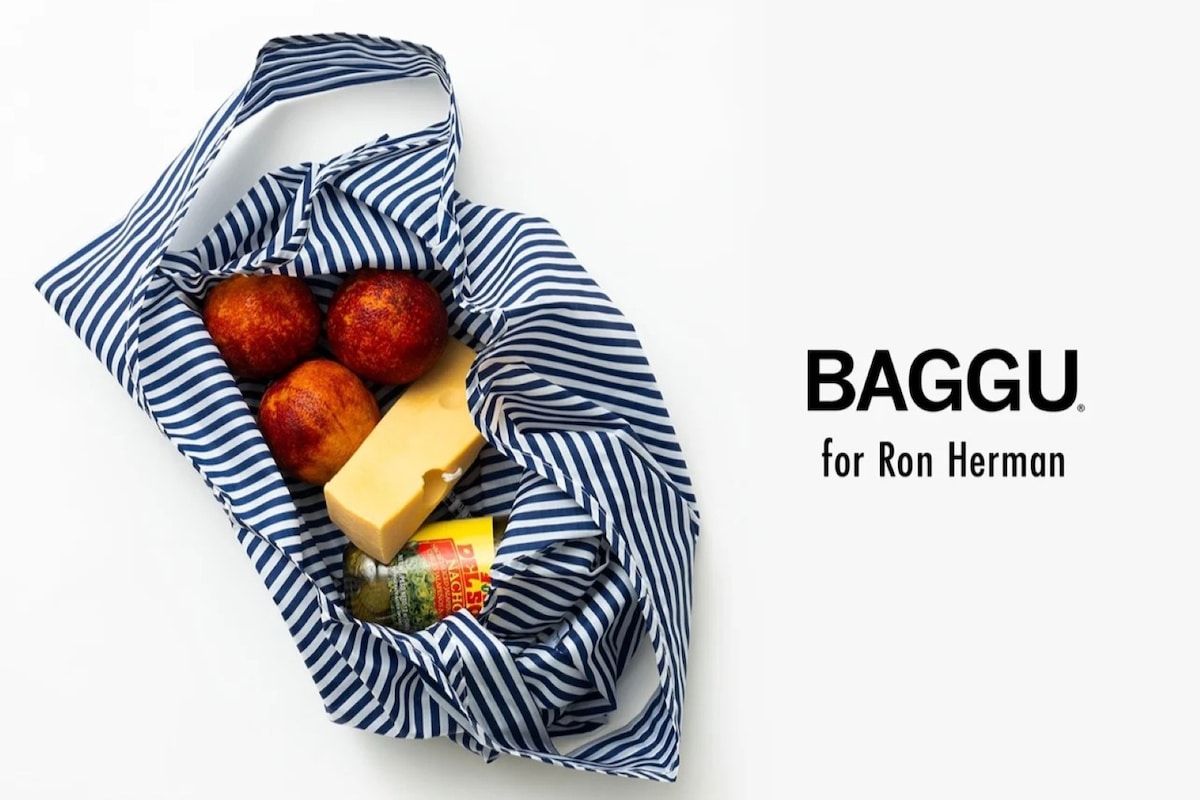 「BAGGU for Ron Herman（LONDON STRIPE）」（画像出典：ロンハーマン）
