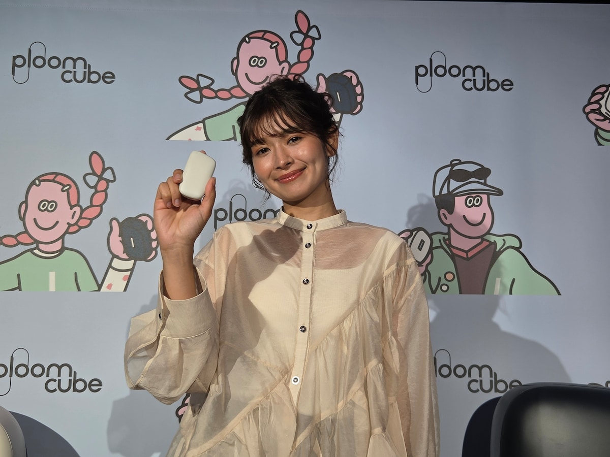 デザインを刷新した加熱式たばこ用デバイス「Ploom CUBE(プルーム・キューブ)」