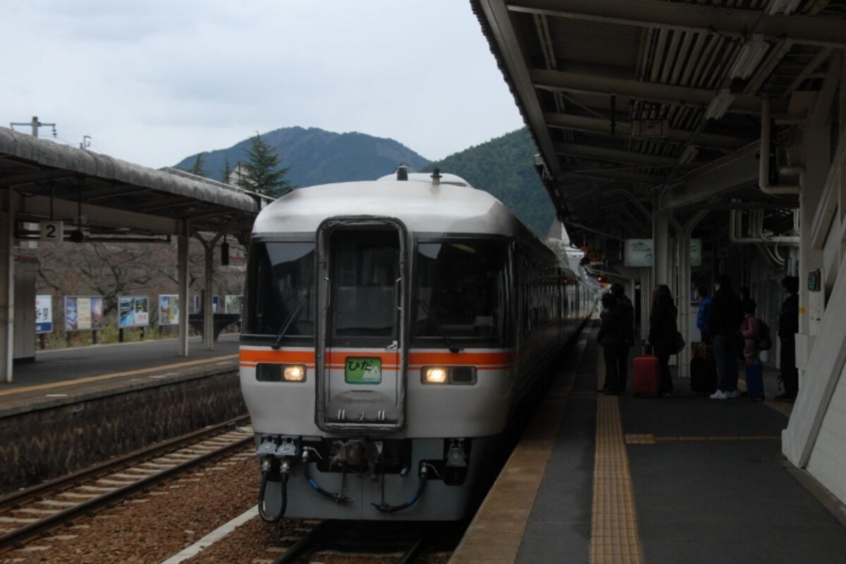 下呂駅に到着