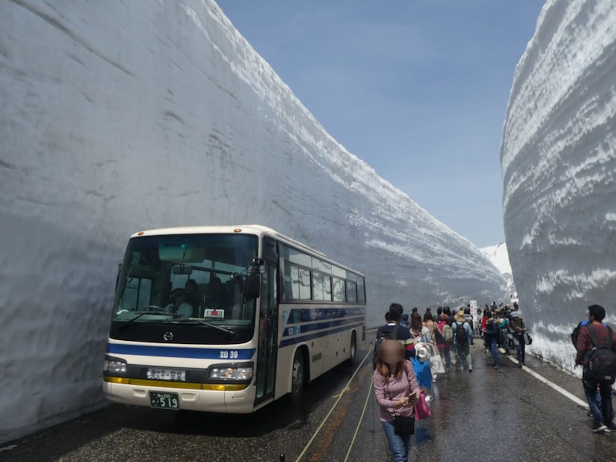 立山・雪の大谷(1)