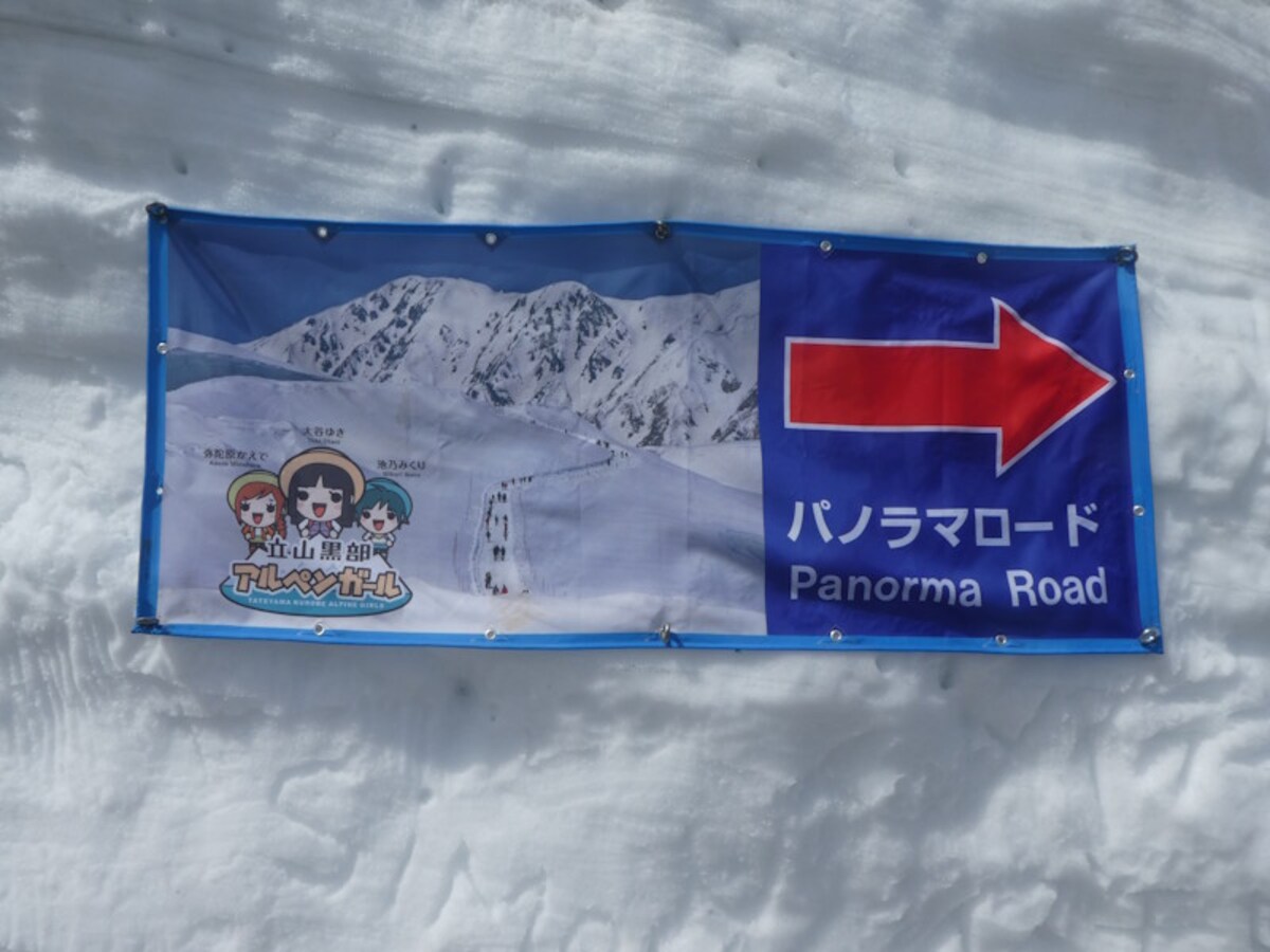 立山・雪の大谷（8）／パノラマロード