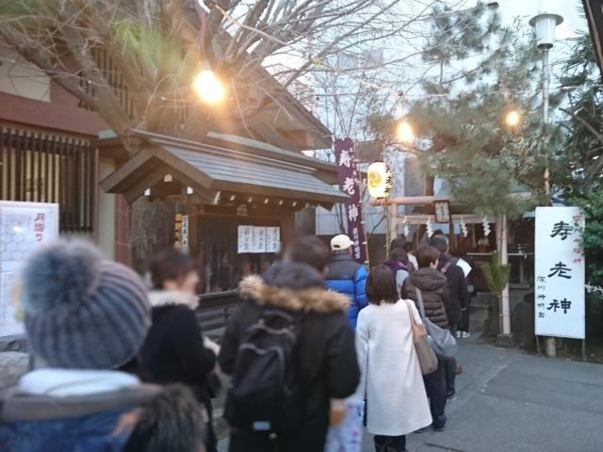 寿老神／深川神明宮