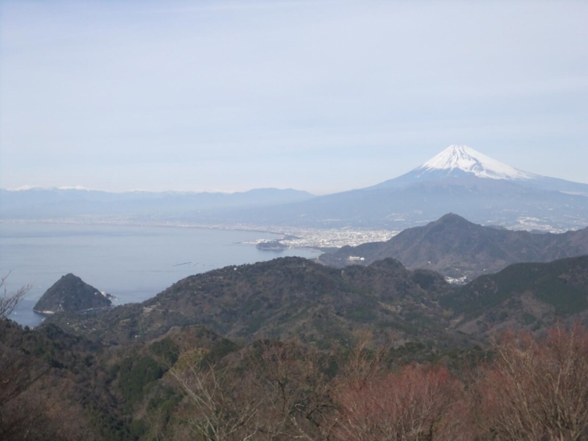 伊豆の国パノラマパークから富士山を望む(1)