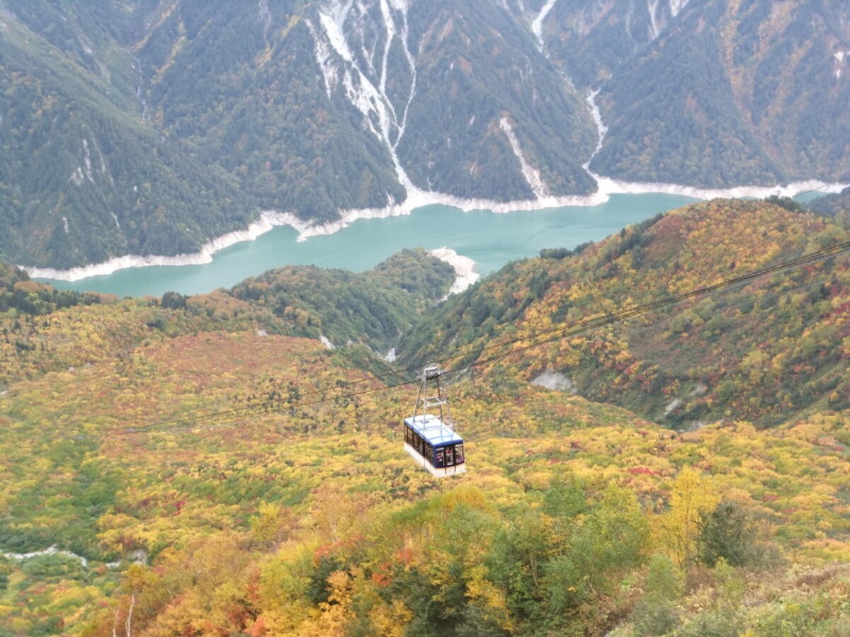 大観峰から眺める紅葉(4)