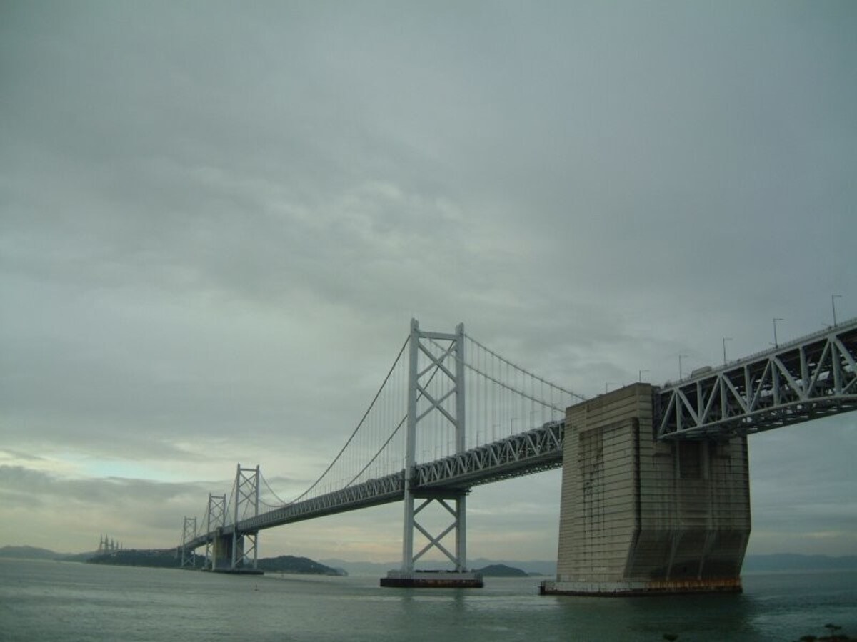南備讃瀬戸大橋・北備讃瀬戸大橋（3）／瀬戸大橋記念公園より