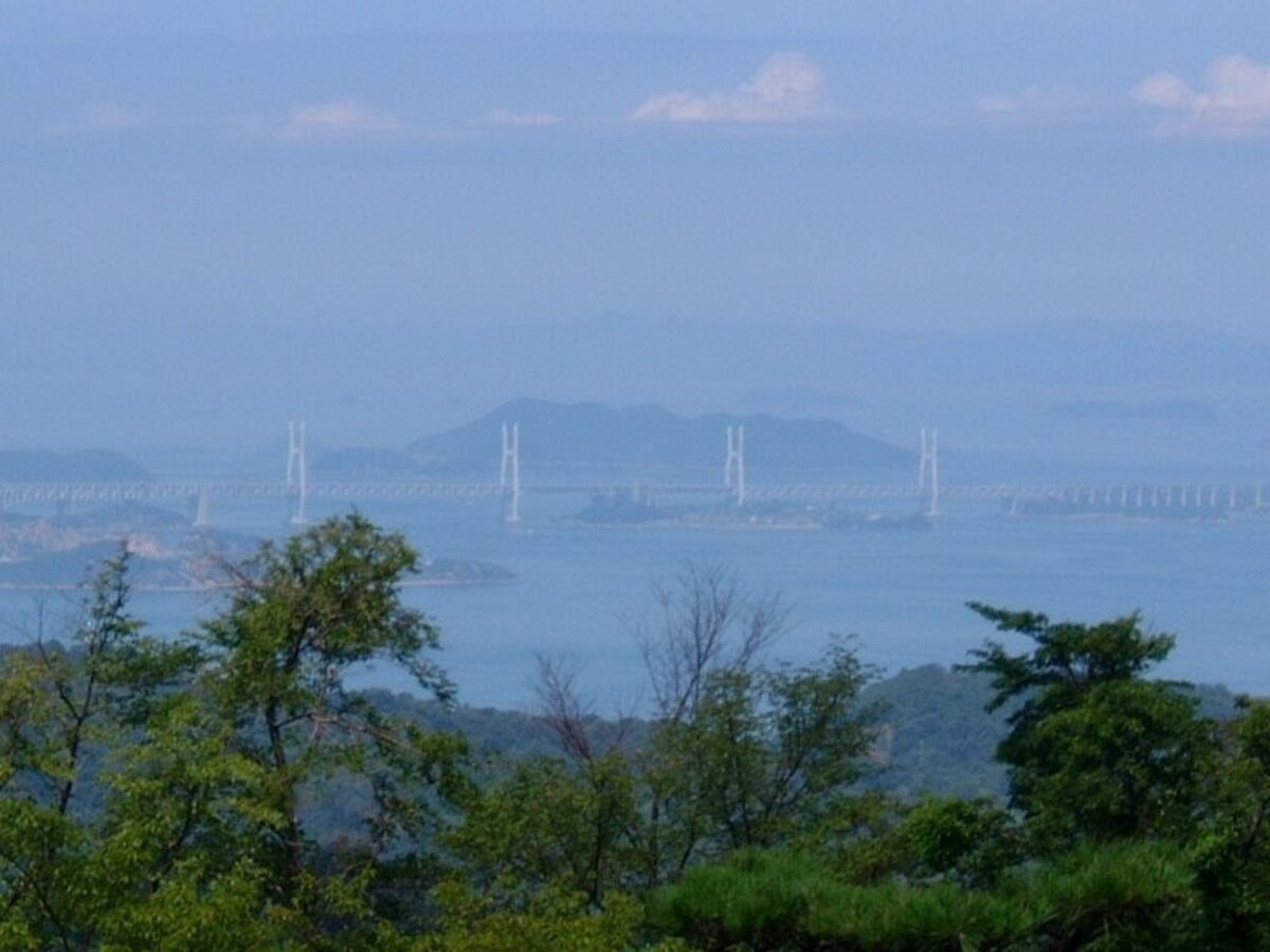 岩黒島橋、櫃石島橋／休暇村讃岐五色台より